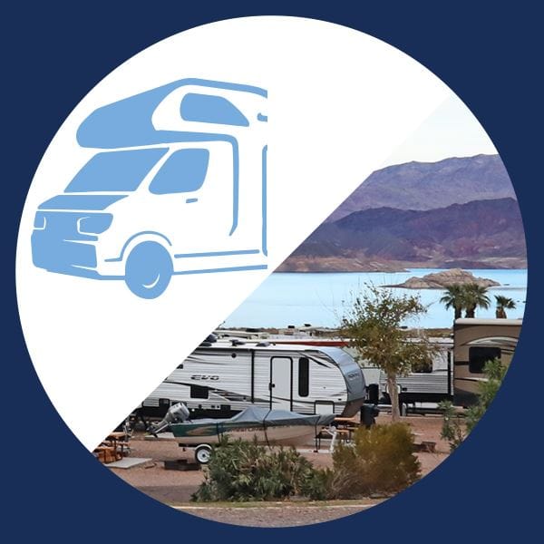 Lake Mead National Recreation Area RV camping by the water